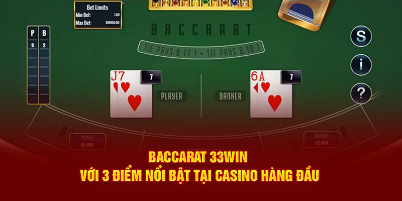 Baccarat 33Win