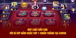 Quy luật bầu cua 33Win